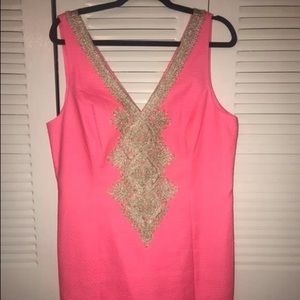 Lilly Pulitzer Junie Shift Dress - Hot Pink